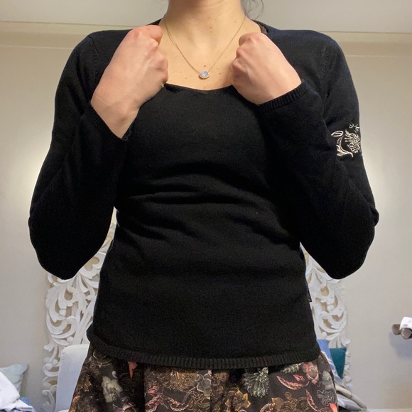 Scorpion Bay 10% cashmere fitted sweater - Picture 8 of 8